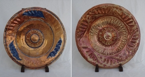 Spanish lustre plates, 17 and 18th centuries - courtesy Glade Antiques